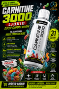 L-Carnitine 3000 Líquida - Vista frontal producto NutriCore