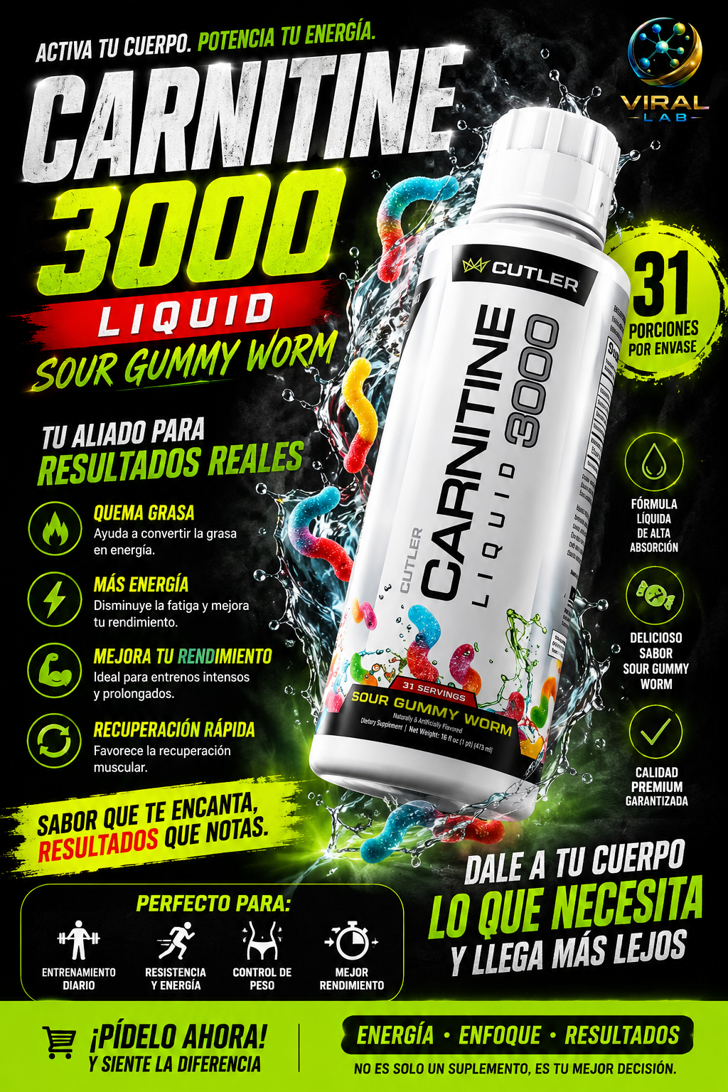 L-Carnitine 3000 - Segunda vista de producto